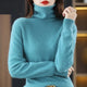 Avelien | Women's Fluffy Knit Roll Neck Jumper