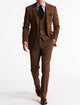 Clark | Men's Tailored Slim Fit Tweed Three-Piece Suit Set