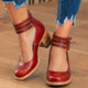Carolina Wide-Fit Block-Heel Shoes with Double Ankle Strap - image 1