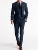Clark | Men's Tailored Slim Fit Tweed Three-Piece Suit Set