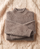 Sonja | Women's Chunky Knit Sweater with Stand Collar and Voluminous Sleeves