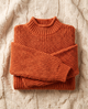 Sonja | Women's Chunky Knit Sweater with Stand Collar and Voluminous Sleeves
