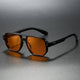 Bryn Square Aviator Sunglasses with Double Bridge - image 3