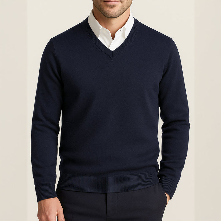 Carlos | Men's V-Neck Sweater