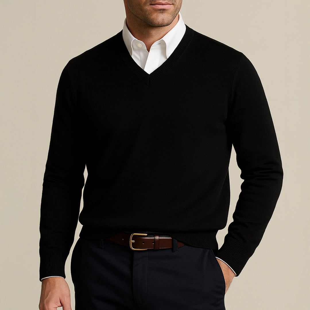 Carlos | Men's V-Neck Sweater