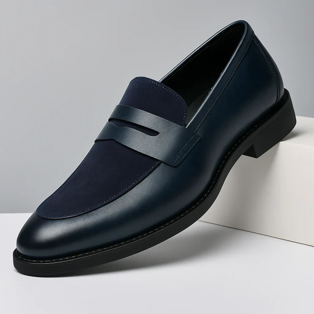 Karel Two-Tone Penny Loafers - image 1