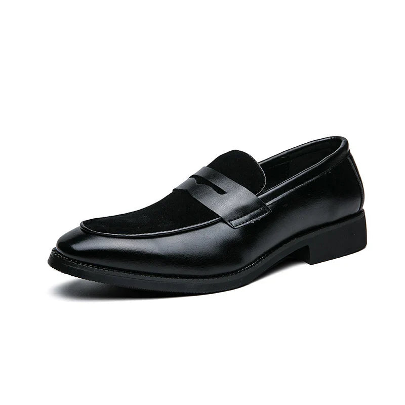 Karel Two-Tone Penny Loafers - image 4