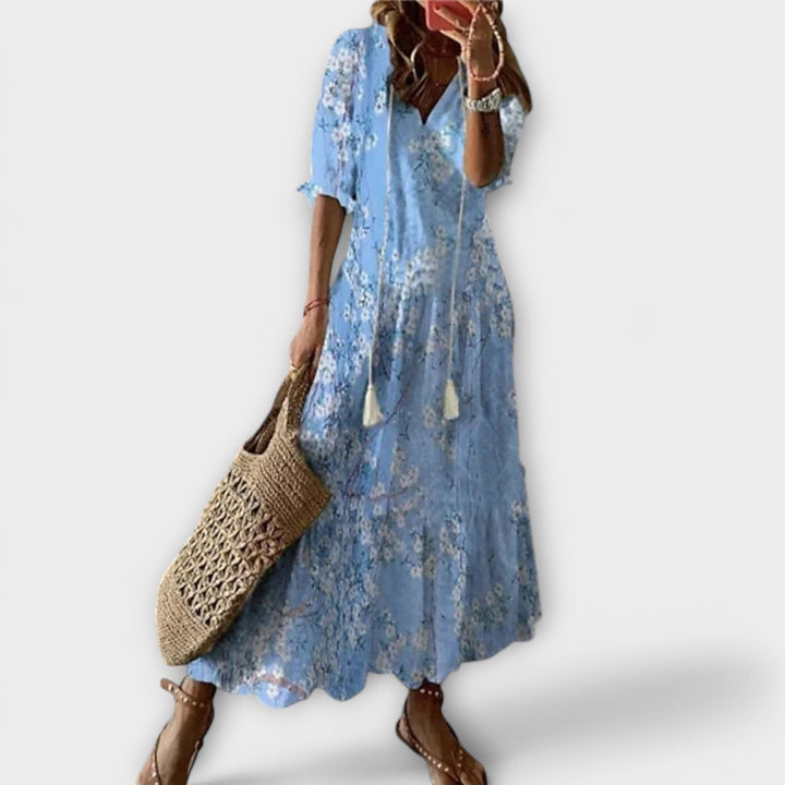 Women's Relaxed-Fit Maxi Dress for Evening Wear — view 3