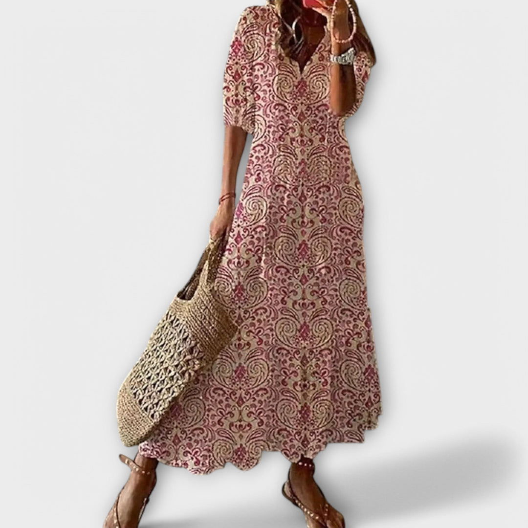 Women's Relaxed-Fit Maxi Dress for Evening Wear — view 4