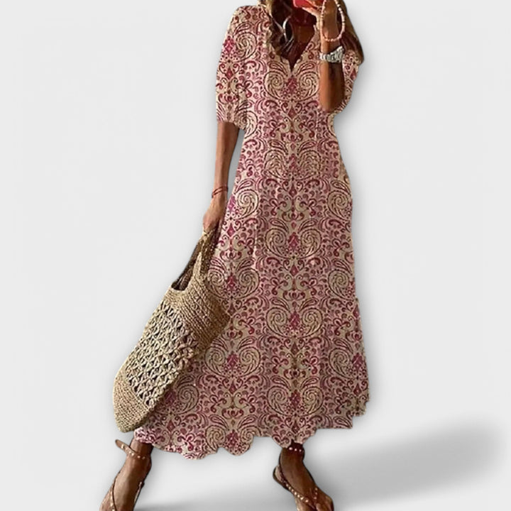 Women's Relaxed-Fit Maxi Dress for Evening Wear — view 4