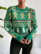 Annick Gingerbread Jacquard Christmas Sweater - image 7