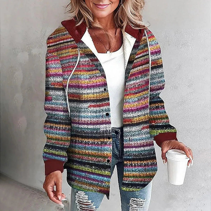 Victorine | Women's Plaid Oversized Cardigan