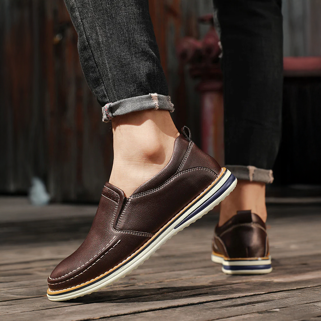 Franklin Leather Slip-On Loafers with Padded Insole - image 2