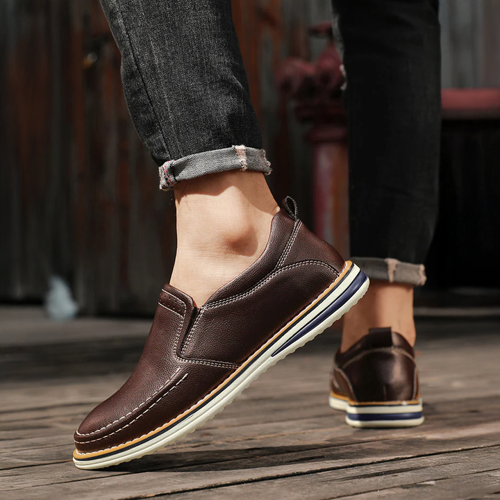 Franklin Leather Slip-On Loafers with Padded Insole - image 2