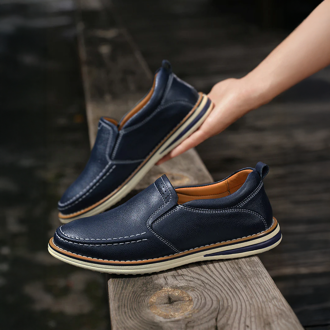 Franklin Leather Slip-On Loafers with Padded Insole - image 3