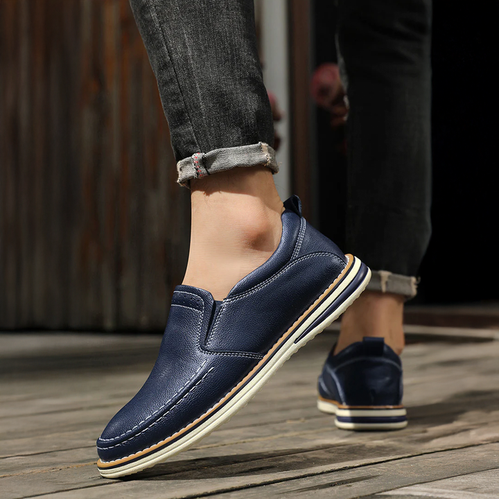 Franklin Leather Slip-On Loafers with Padded Insole - image 4