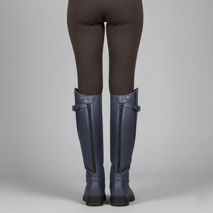 Damen Reitstiefel aus Leder – Stützende, bequeme kniehohe Outdoor-Stiefel