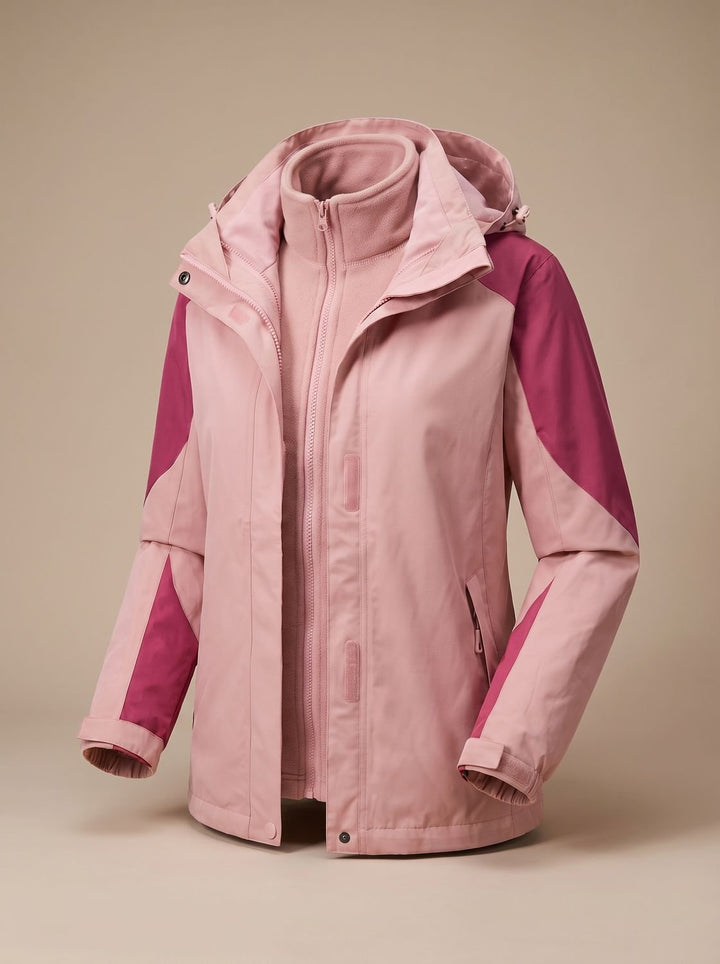 Marit 2-in-1 Hooded Softshell Jacket with Removable Fleece - image 5