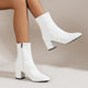 Fianna Block Heel Ankle Boots with Side Zip - image 6