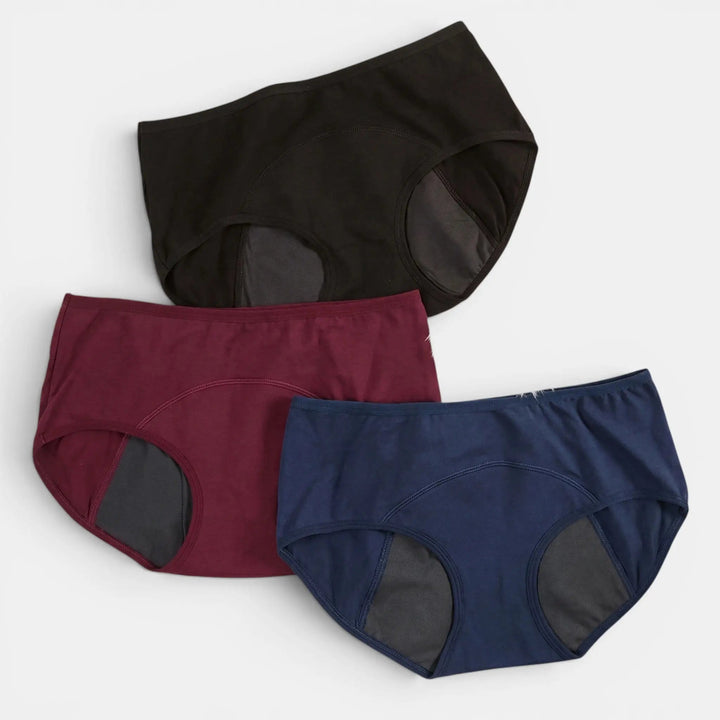 Seren | Women's Low-Waist Cotton Period Briefs for Daily Wear