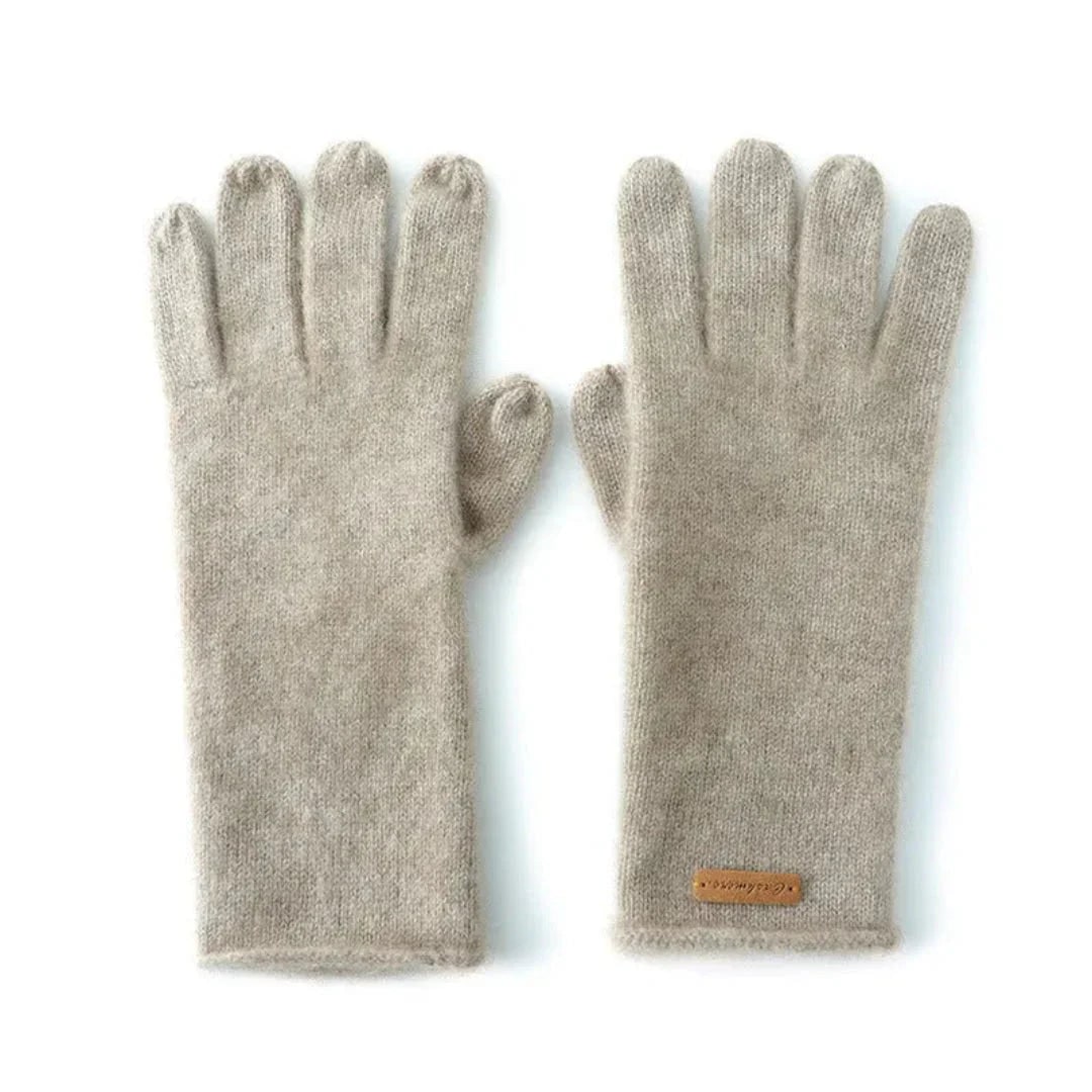 Primula Fine-Knit Cashmere Gloves with Long Cuffs - image 4