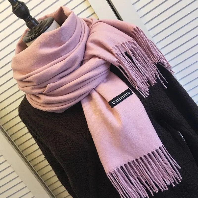 Nuala Soft Fringed Scarf Wrap - image 1