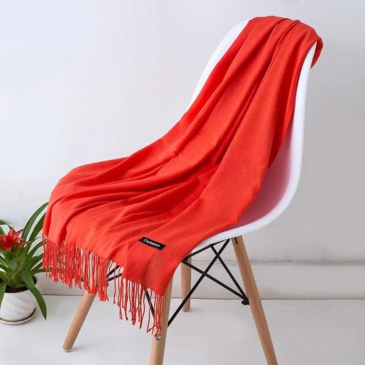 Nuala Soft Fringed Scarf Wrap - image 10