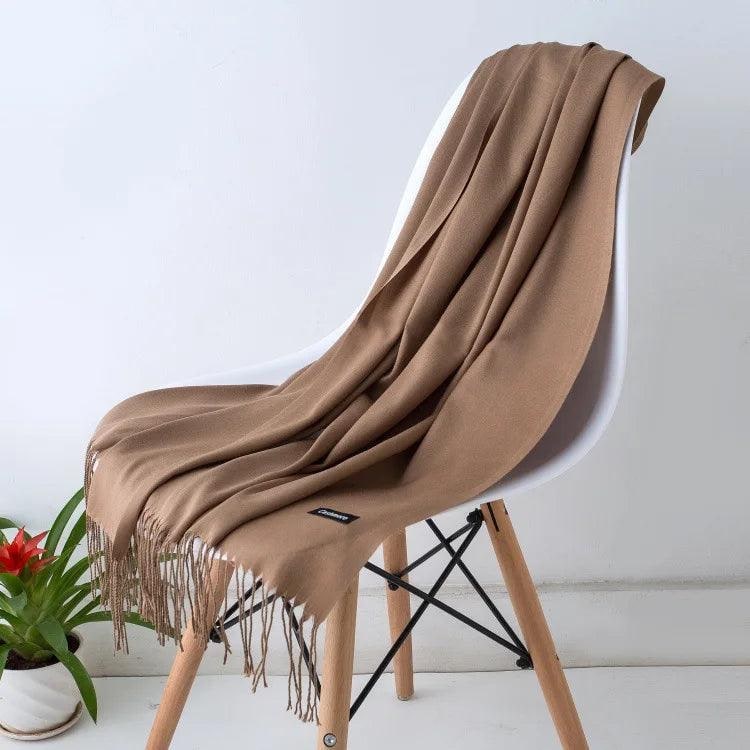 Nuala Soft Fringed Scarf Wrap - image 11
