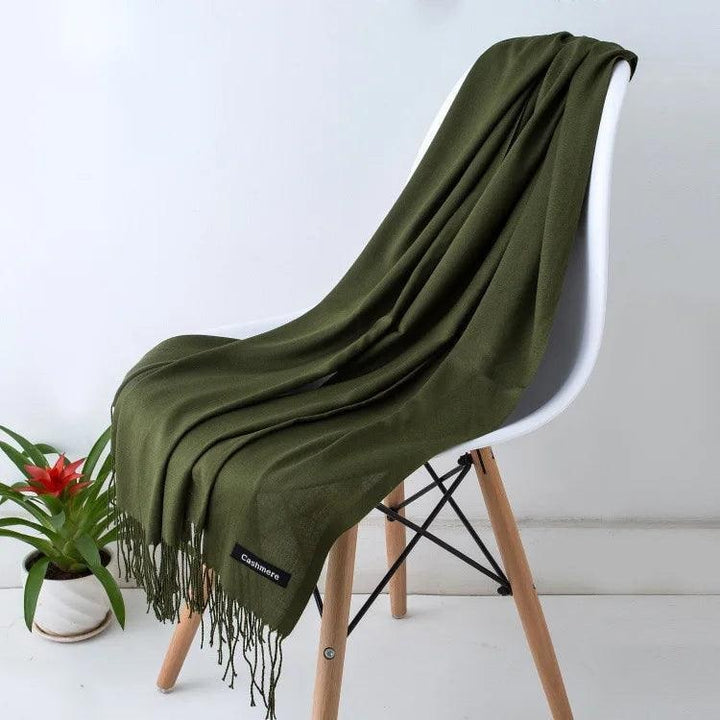 Nuala Soft Fringed Scarf Wrap - image 28