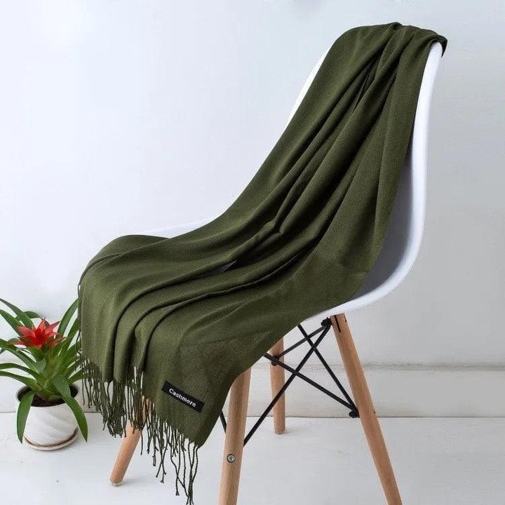 Nuala Soft Fringed Scarf Wrap - image 3