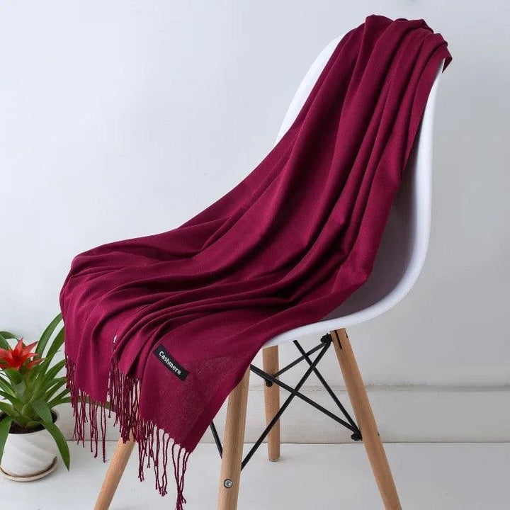 Nuala Soft Fringed Scarf Wrap - image 35