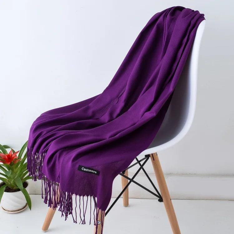Nuala Soft Fringed Scarf Wrap - image 37