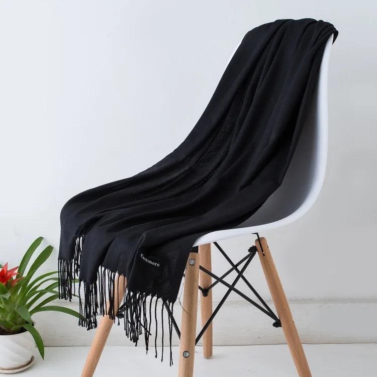 Nuala Soft Fringed Scarf Wrap - image 8