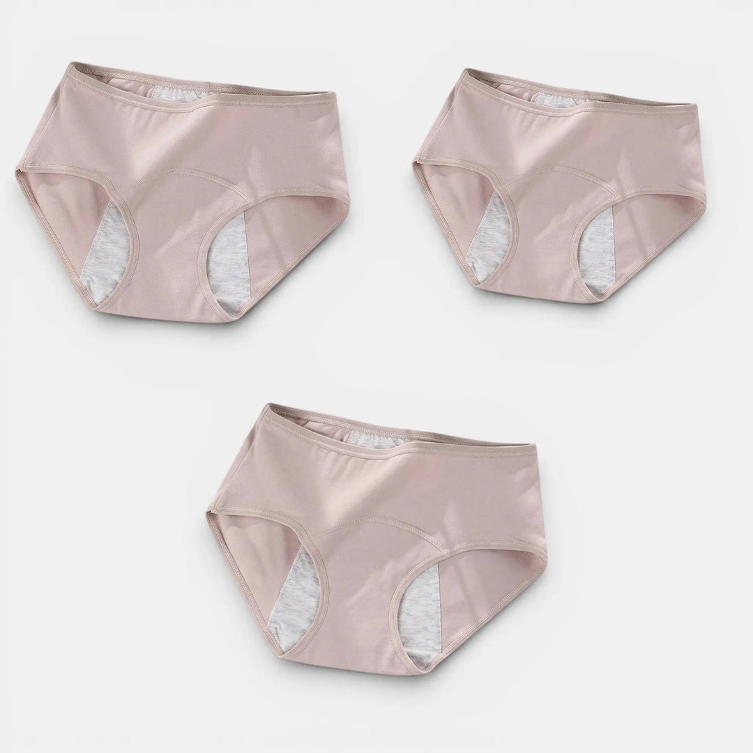 Anwen | Women's High-Waisted Leakproof Menstrual Briefs for Everyday Wear