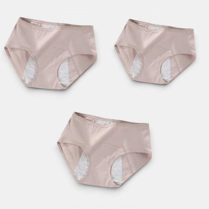 Anwen | Women's High-Waisted Leakproof Menstrual Briefs for Everyday Wear