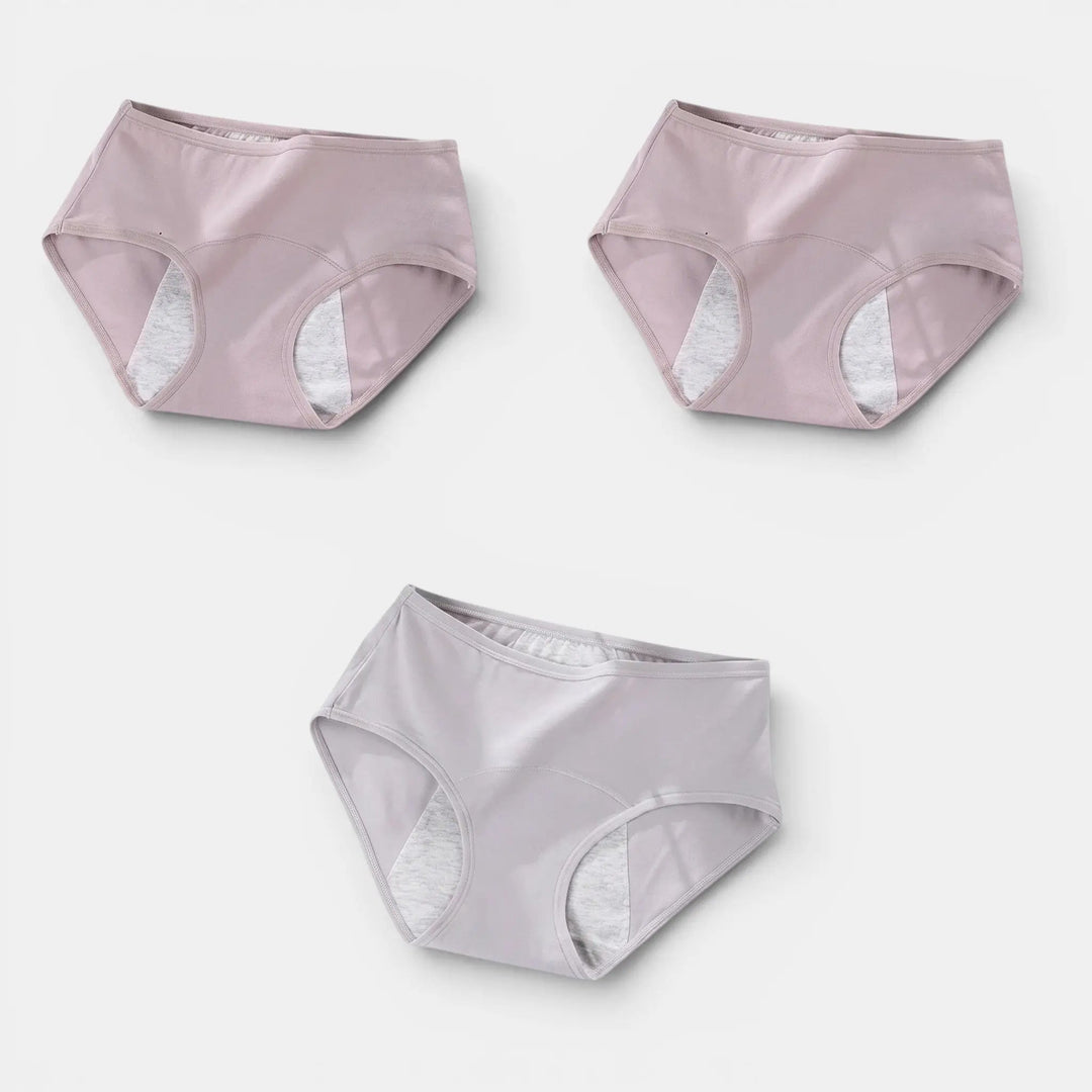 Anwen | Women's High-Waisted Leakproof Menstrual Briefs for Everyday Wear