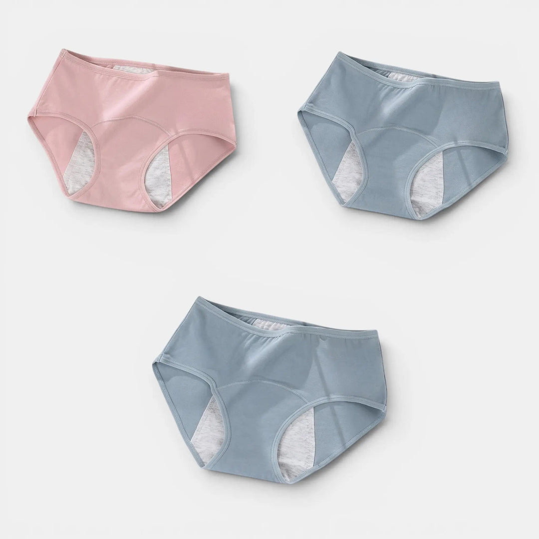 Anwen | Women's High-Waisted Leakproof Menstrual Briefs for Everyday Wear