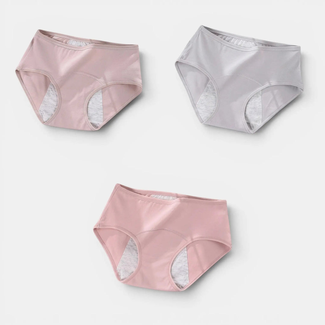 Anwen | Women's High-Waisted Leakproof Menstrual Briefs for Everyday Wear