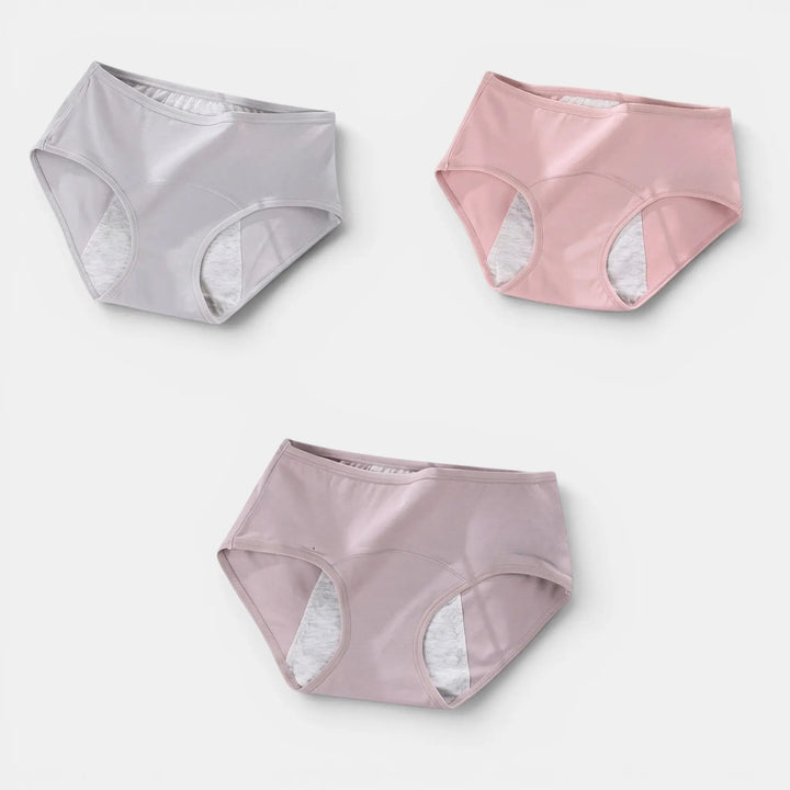 Anwen | Women's High-Waisted Leakproof Menstrual Briefs for Everyday Wear