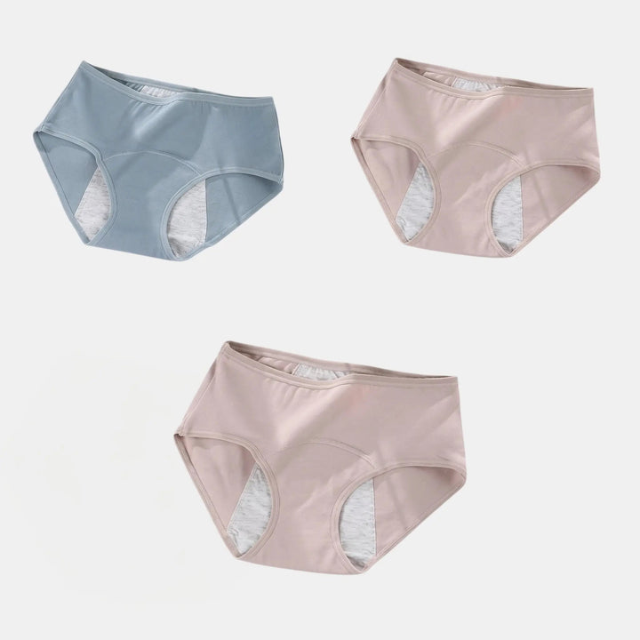 Anwen | Women's High-Waisted Leakproof Menstrual Briefs for Everyday Wear