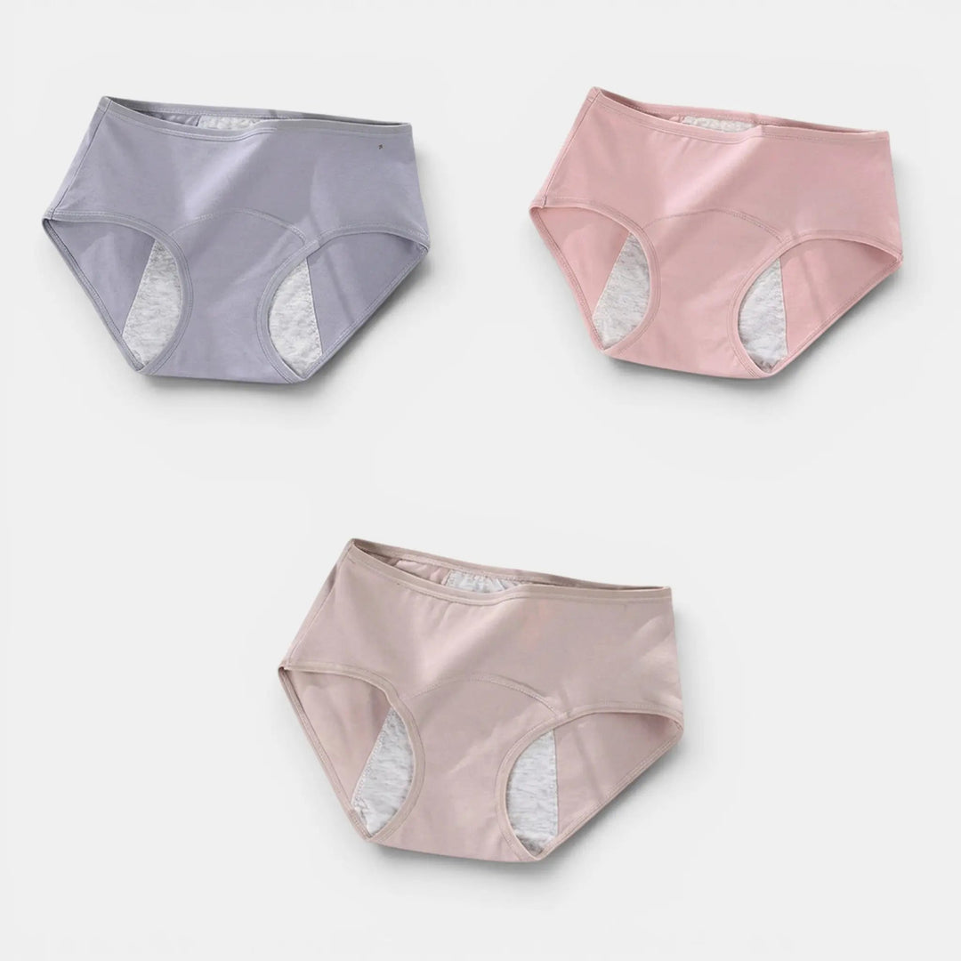 Anwen | Women's High-Waisted Leakproof Menstrual Briefs for Everyday Wear