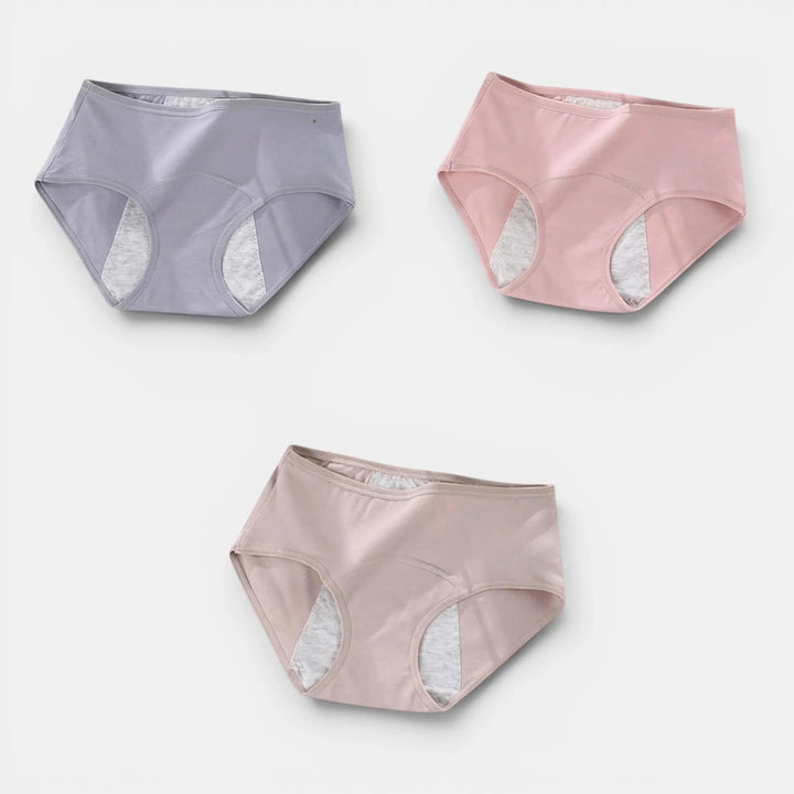 Anwen | Women's High-Waisted Leakproof Menstrual Briefs for Everyday Wear