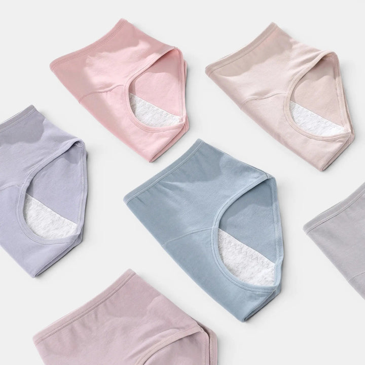 Anwen | Women's High-Waisted Leakproof Menstrual Briefs for Everyday Wear