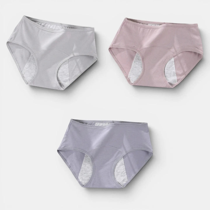Anwen | Women's High-Waisted Leakproof Menstrual Briefs for Everyday Wear