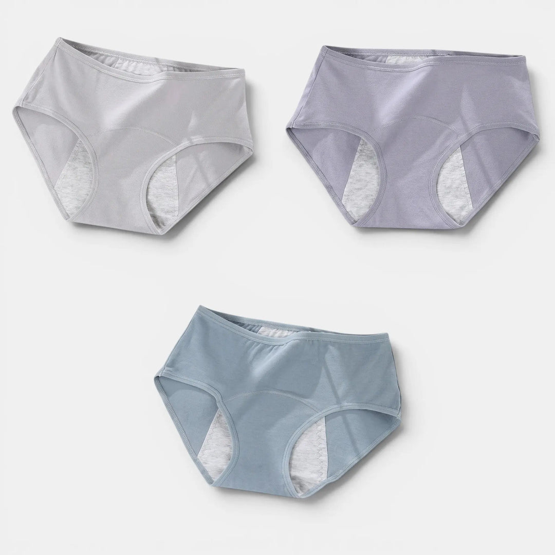 Anwen | Women's High-Waisted Leakproof Menstrual Briefs for Everyday Wear