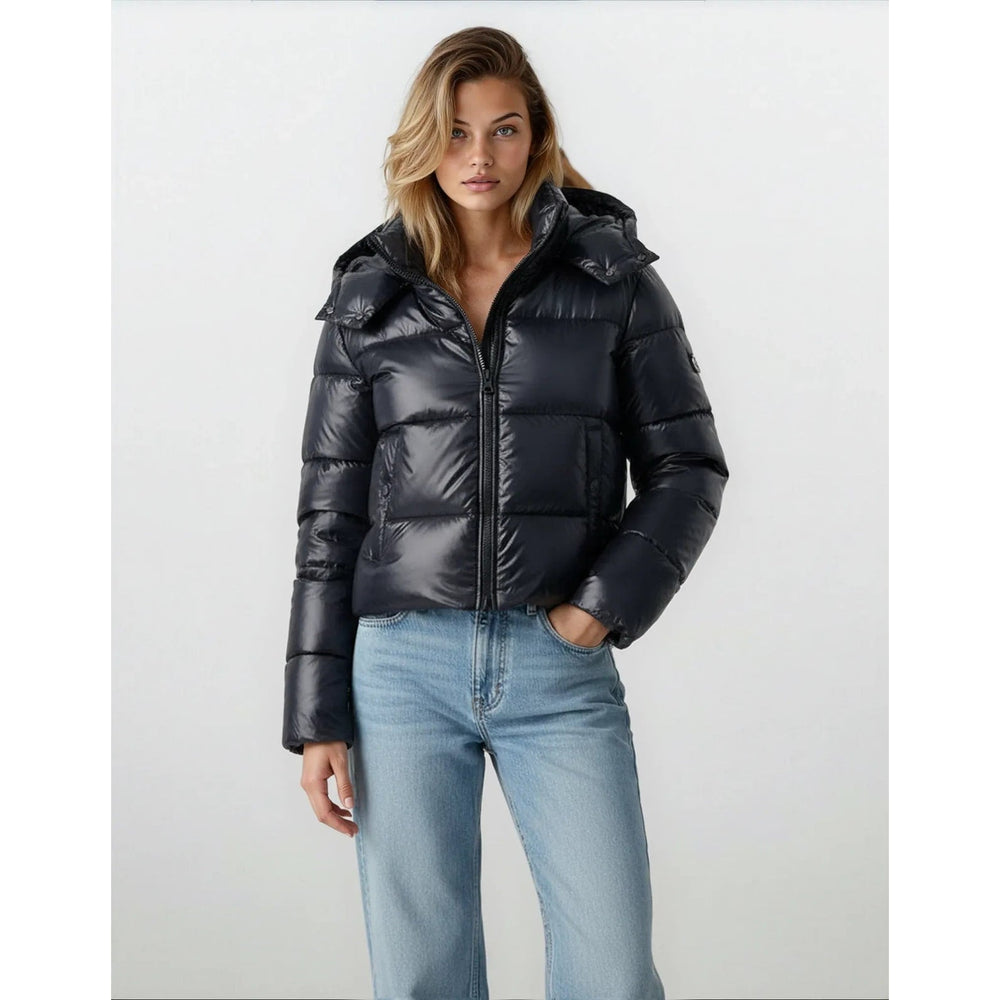 Svea Cropped Hooded Puffer Jacket - image 2