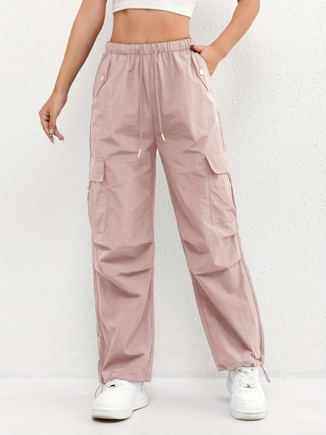 Coraline | Women's Cropped Oversized Jacket for Layering in Pink, image 1