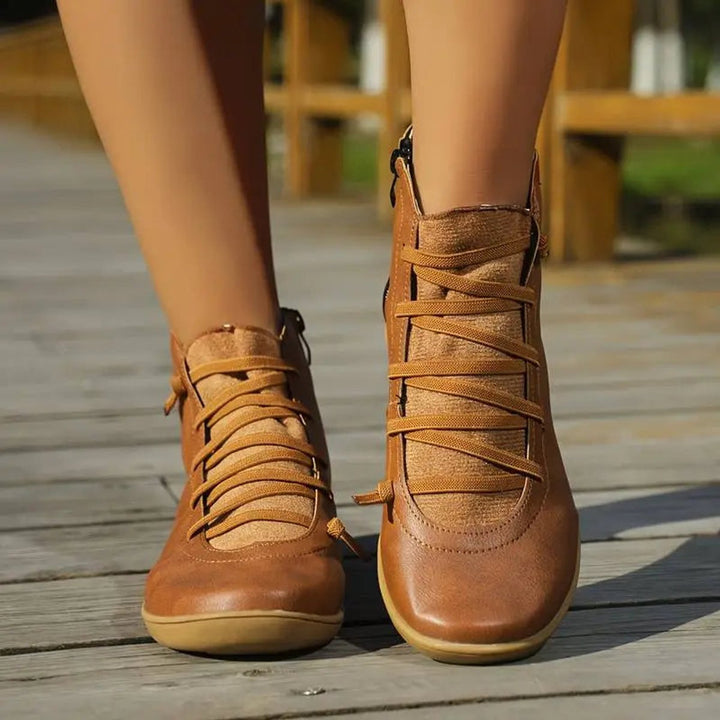 Eloise | Women's Cushioned Lace-Up Boots for Wide Feet, image 10