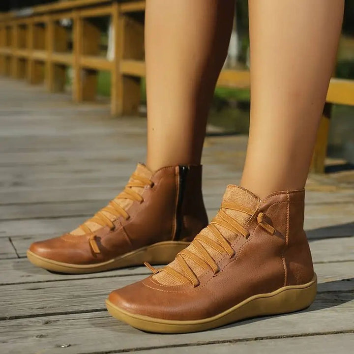 Eloise | Women's Cushioned Lace-Up Boots for Wide Feet, image 7