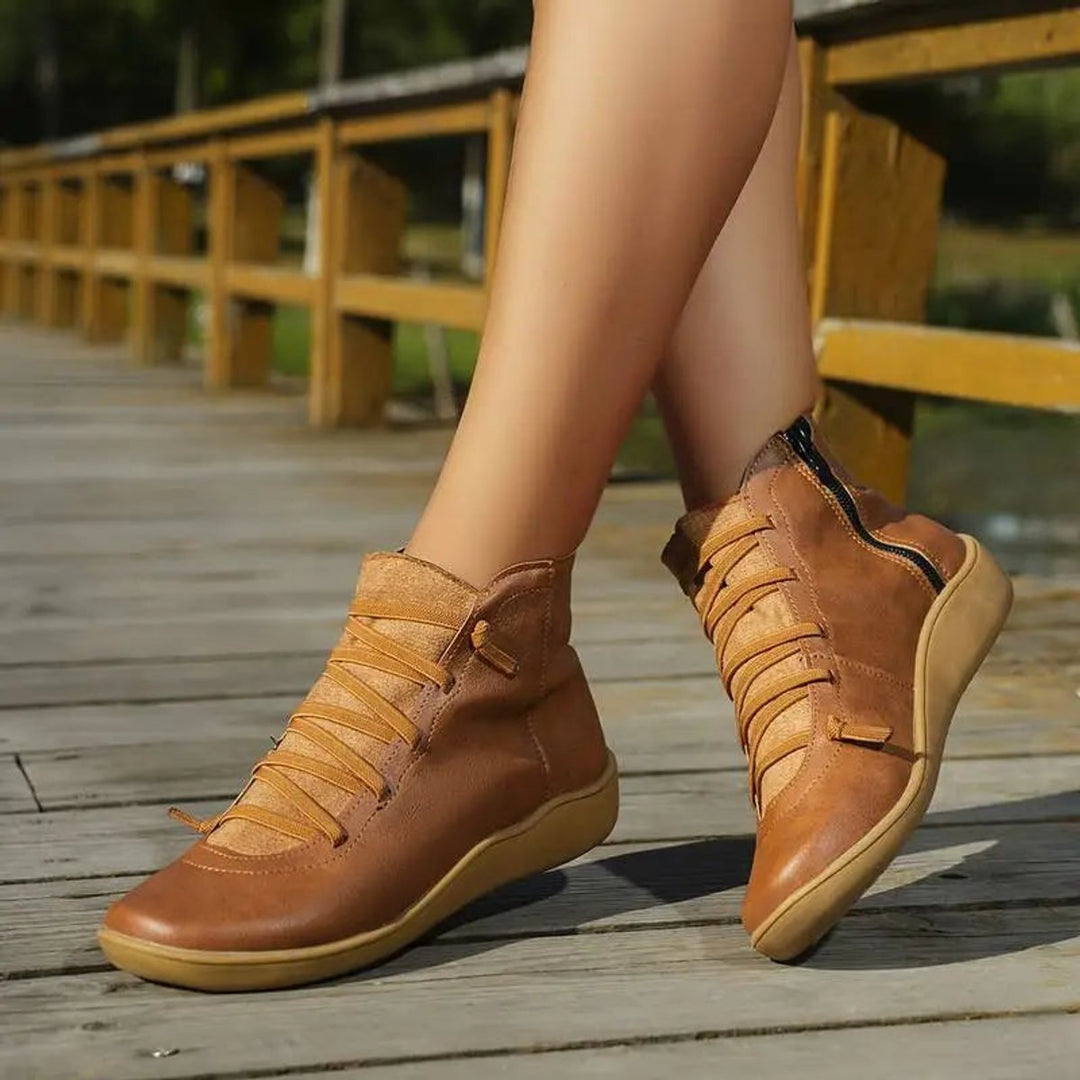 Eloise | Women's Cushioned Lace-Up Boots for Wide Feet, image 8